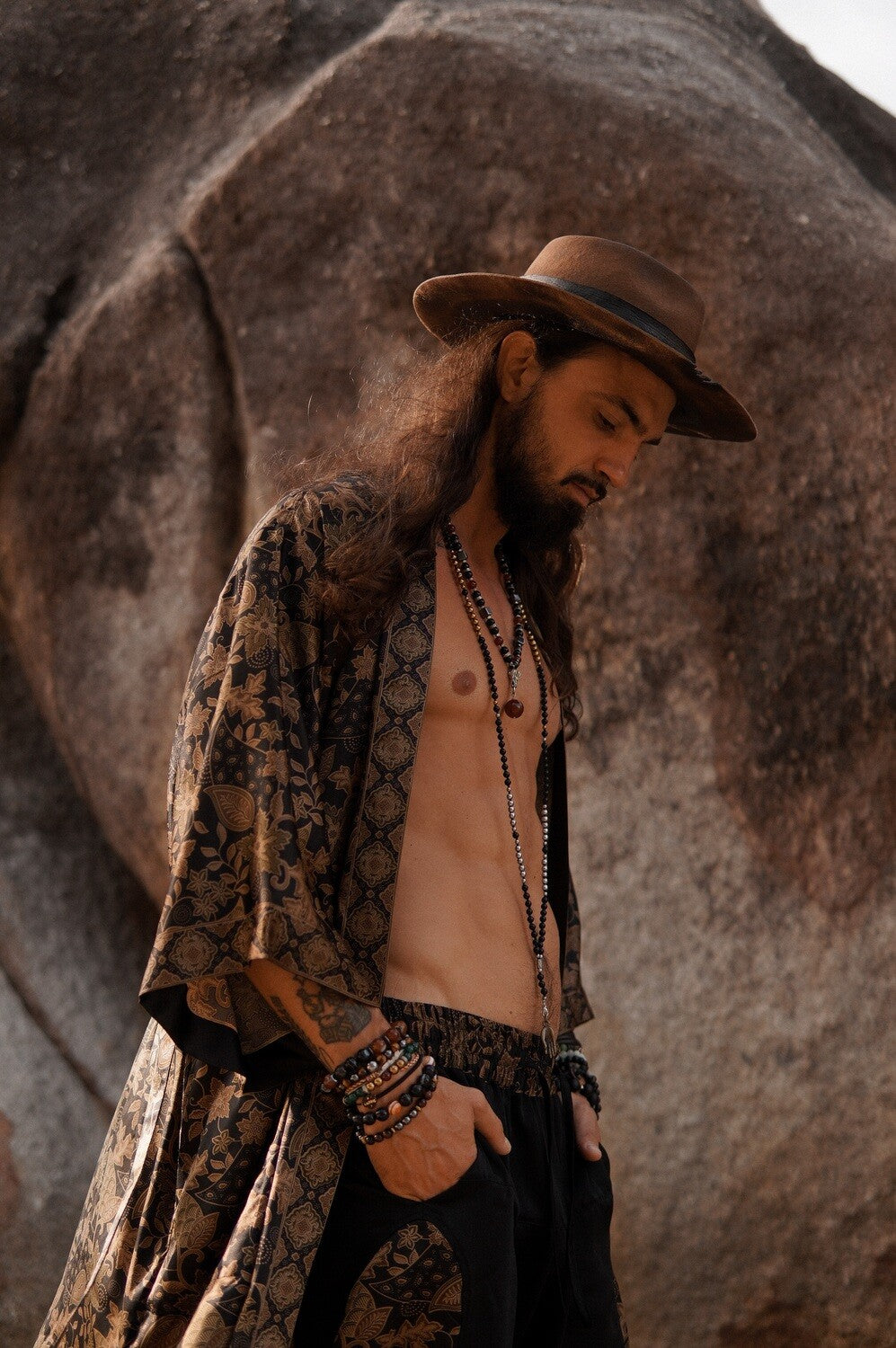 Men long kimono Sun - My Store