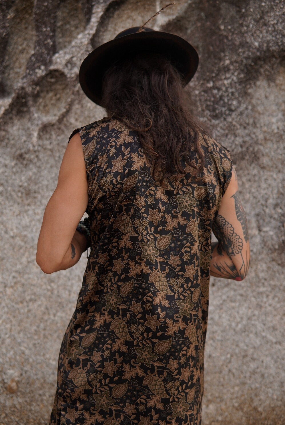 Sleeveless kimono Sun - My Store