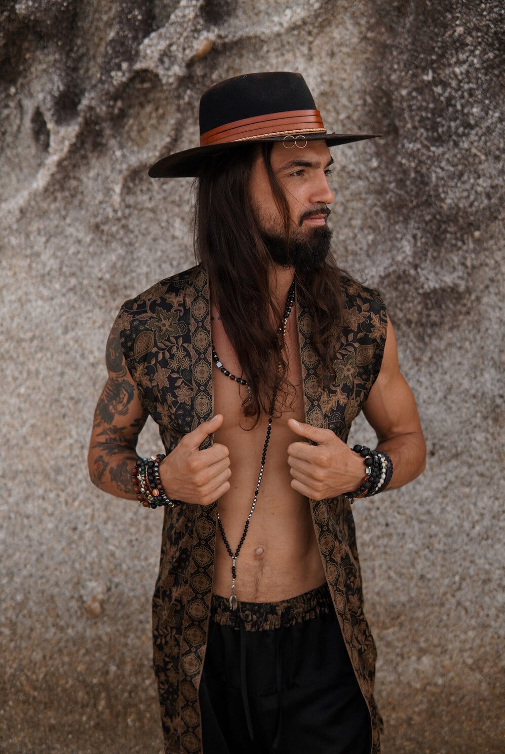 Sleeveless kimono Sun - My Store