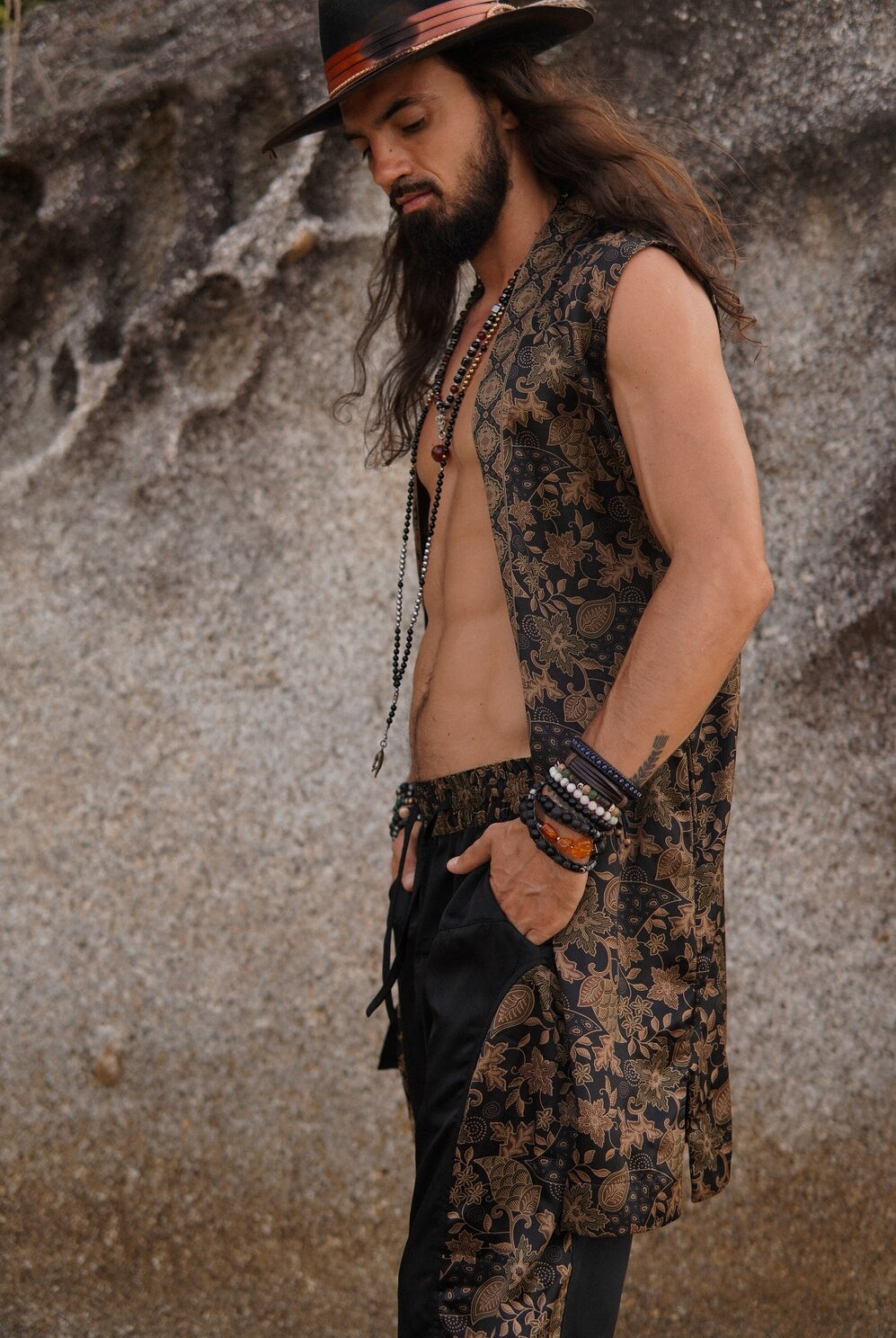 Sleeveless kimono Sun - My Store