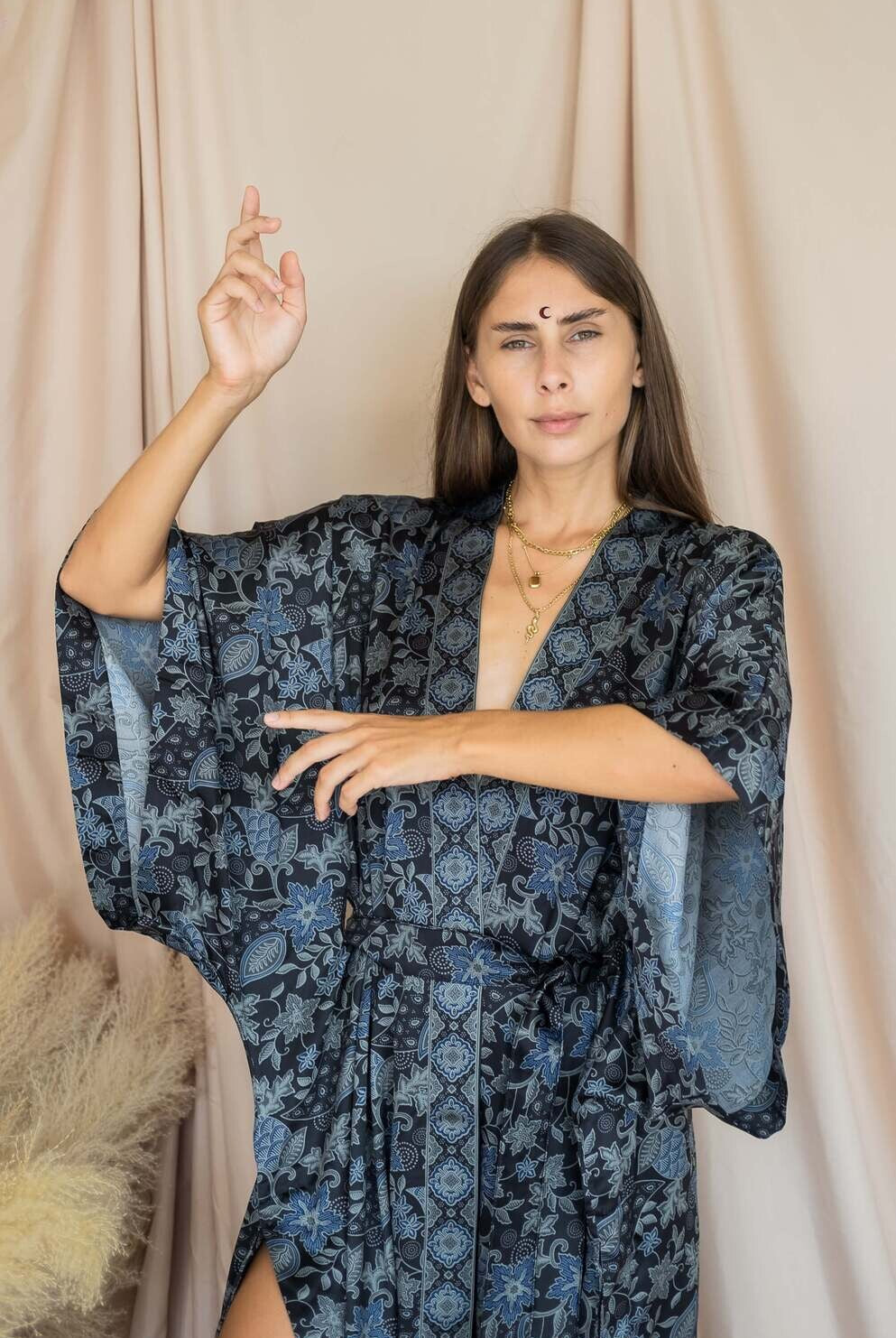Couple's Kimono Set His and Hers Moon - My Store