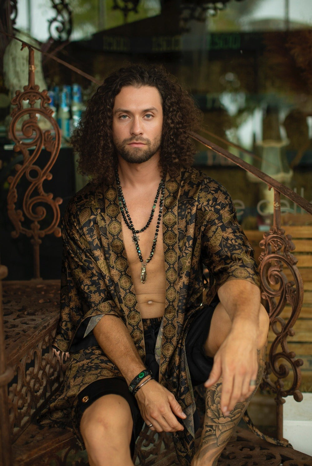 Men long kimono Sun - My Store