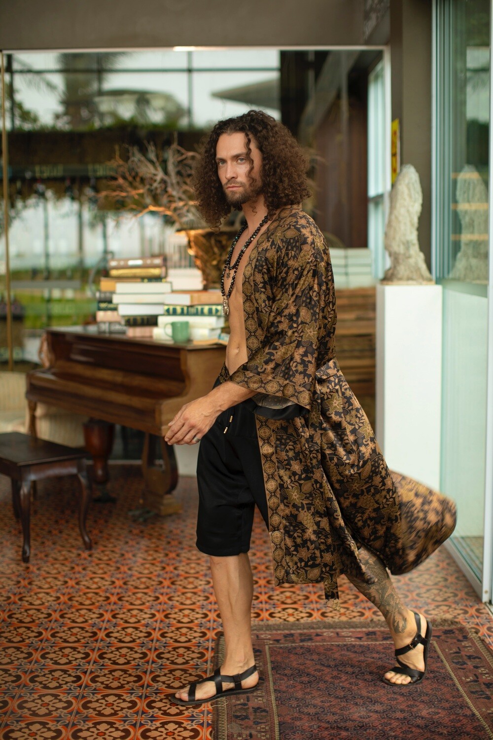 Men long kimono Sun - My Store