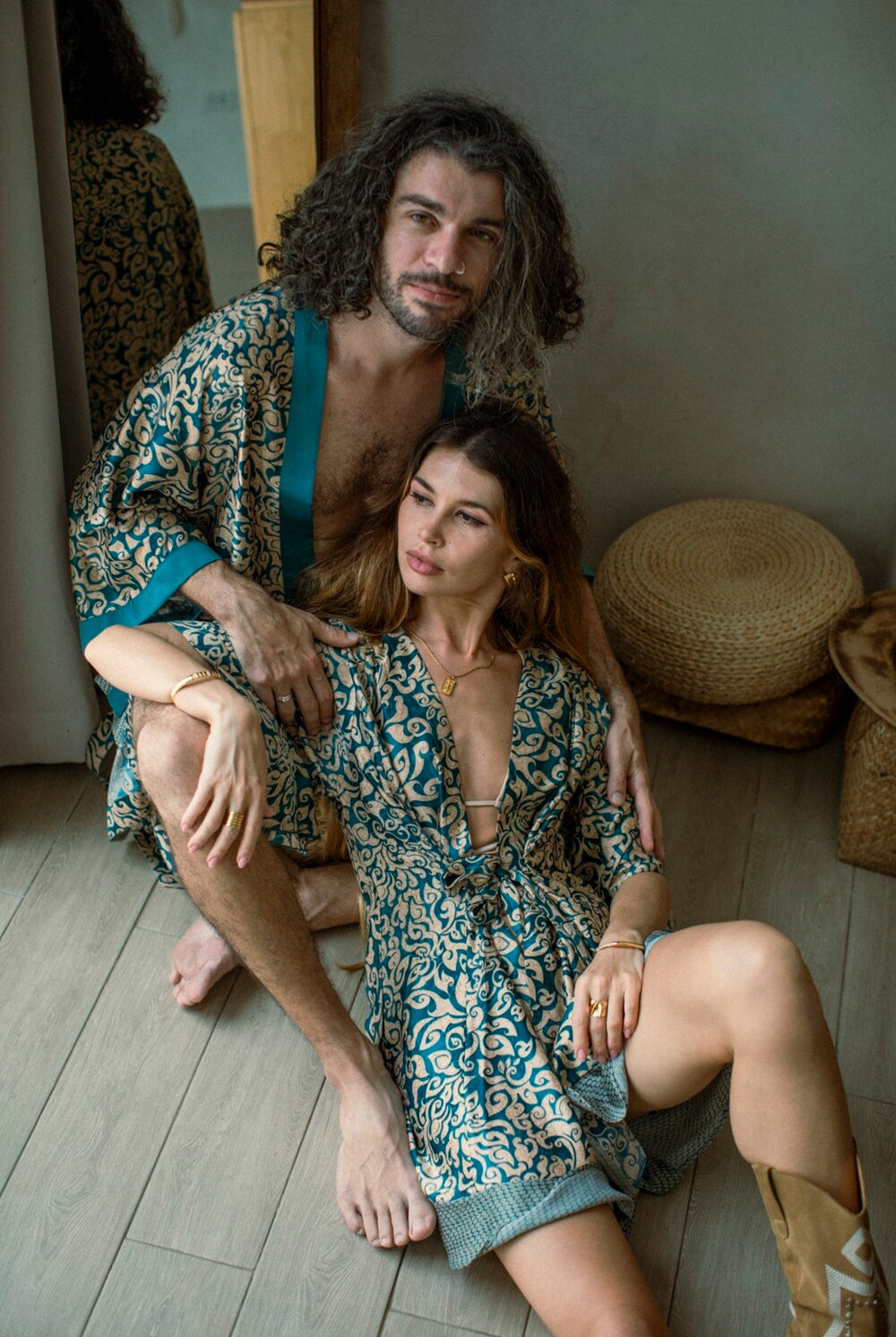 Couple's Kimono Set His and Hers Ice - My Store