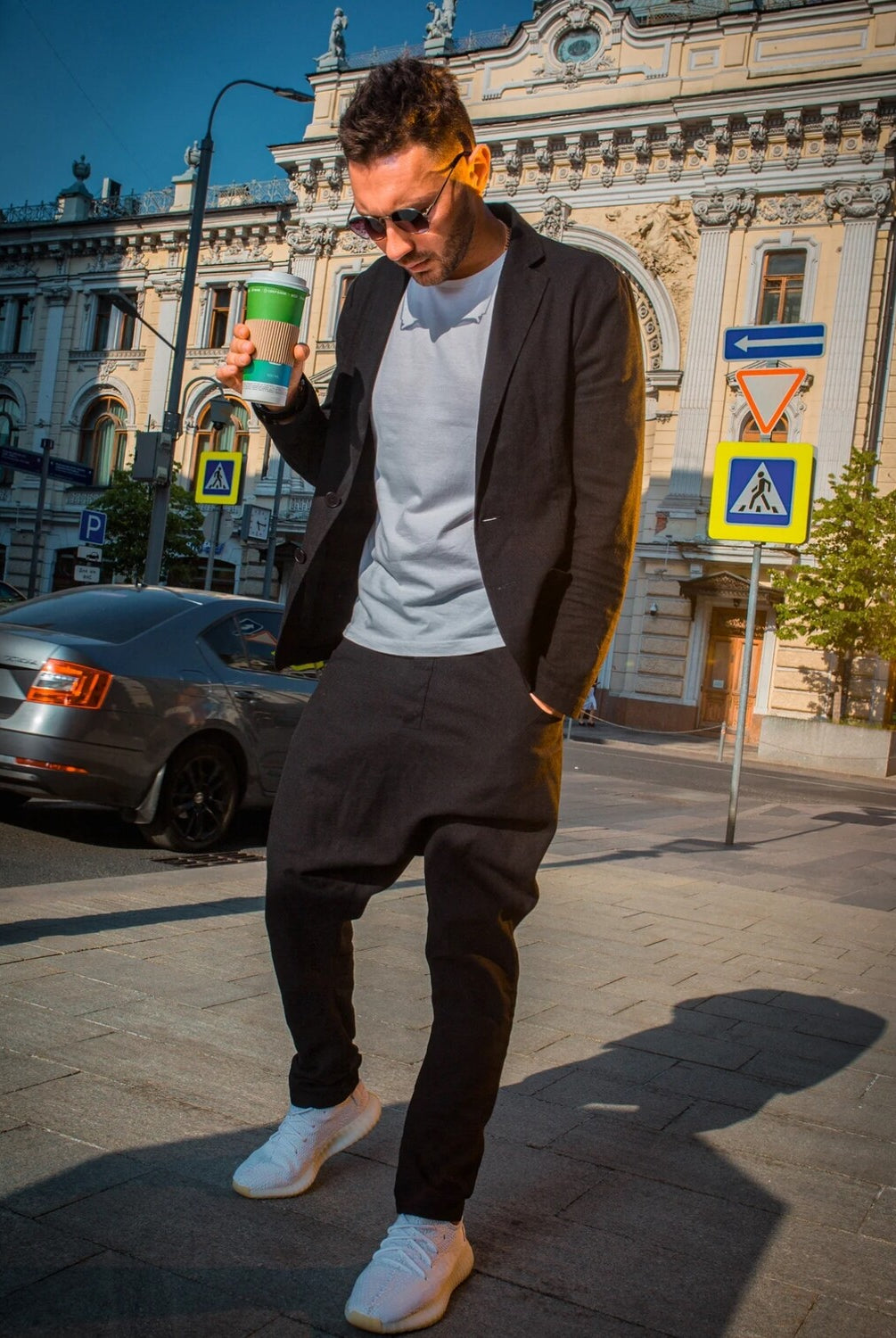 Linen suit Freedom of Choice - Black - My Store