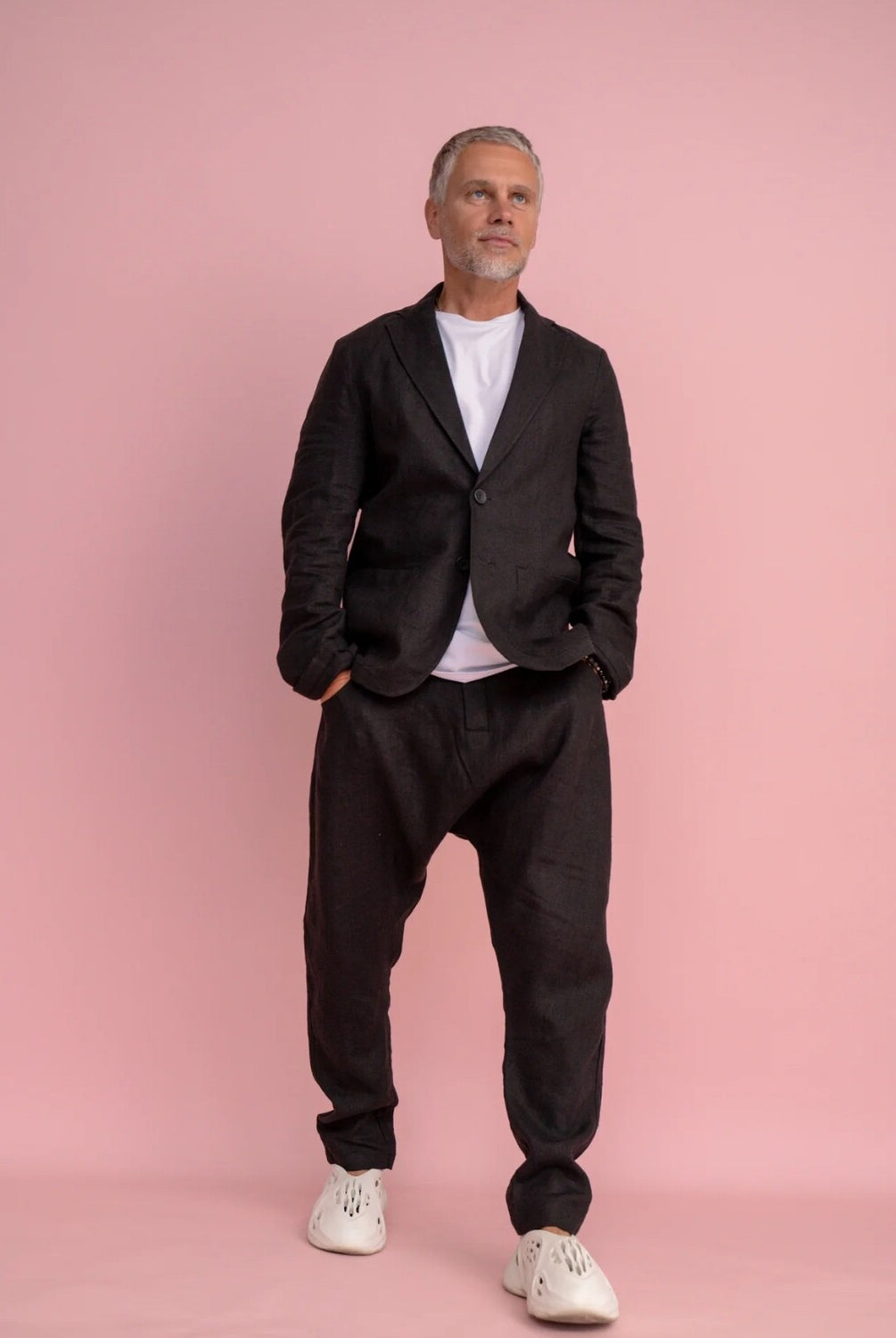 Linen suit Freedom of Choice - Black - My Store