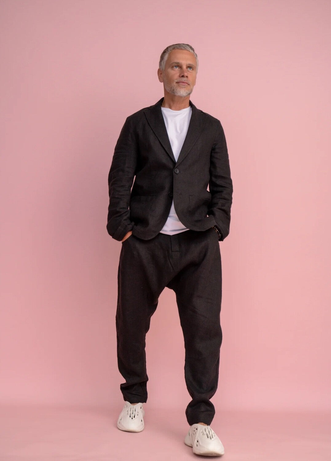 Linen suit Freedom of Choice - Black - My Store