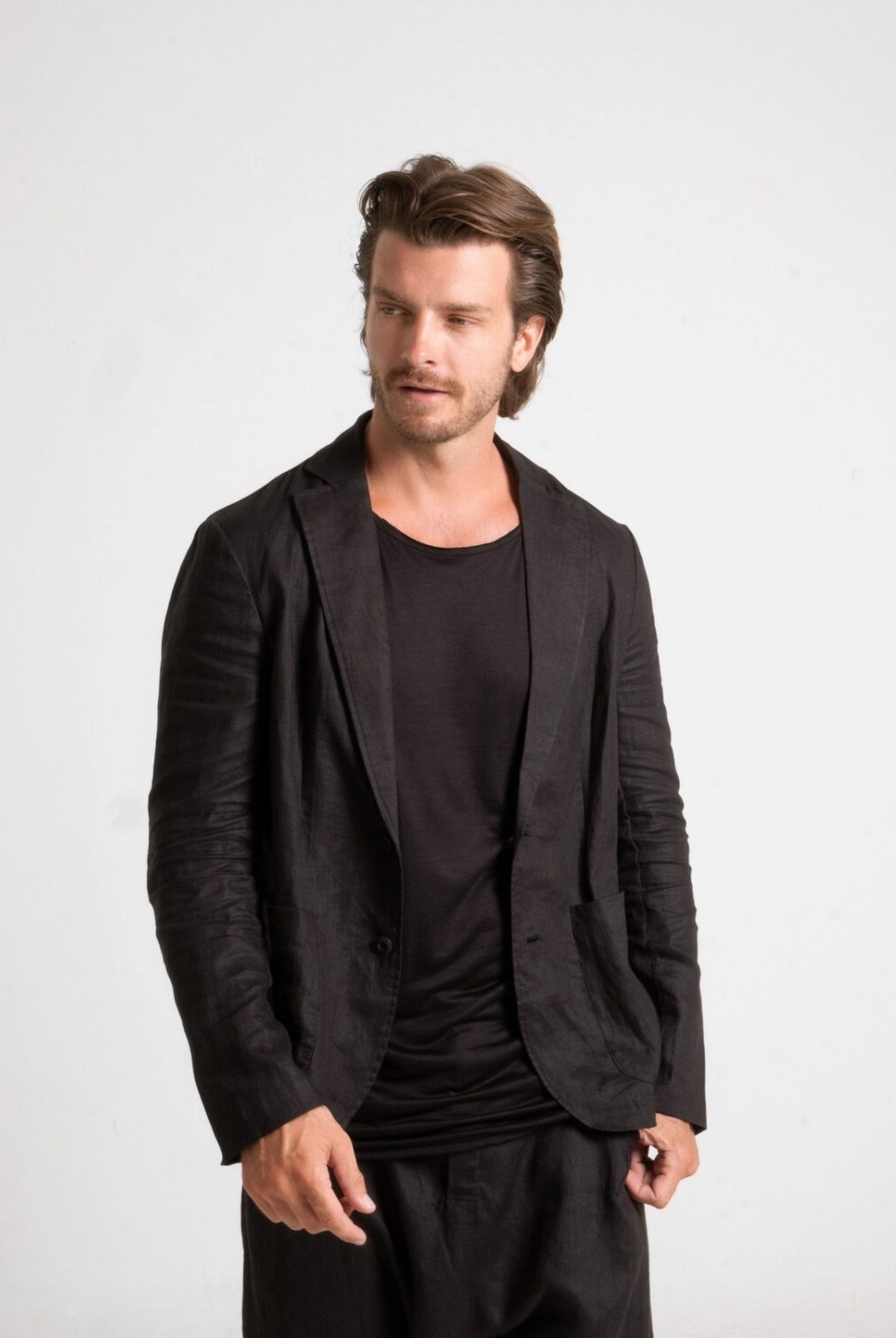 Linen suit Freedom of Choice - Black - My Store