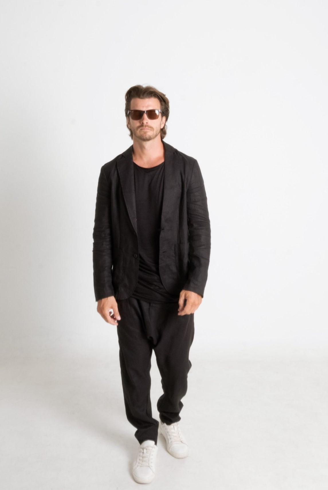 Linen suit Freedom of Choice - Black - My Store