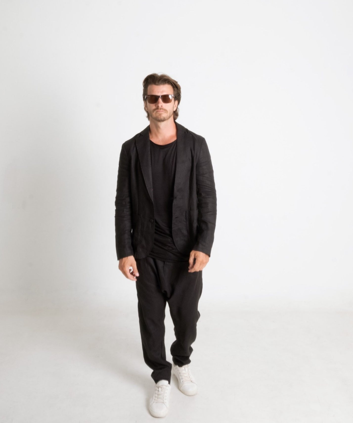 Linen suit Freedom of Choice - Black - My Store