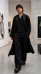 Black Panther Jacquard Kimono - main
