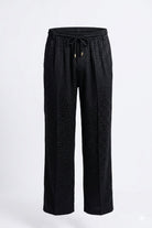 Black Panther Jacquard Pants - detail 3