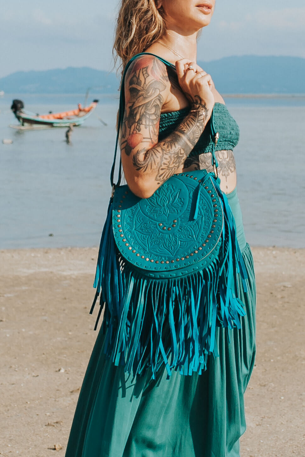 Turquoise Dreamcatcher Bag - My Store