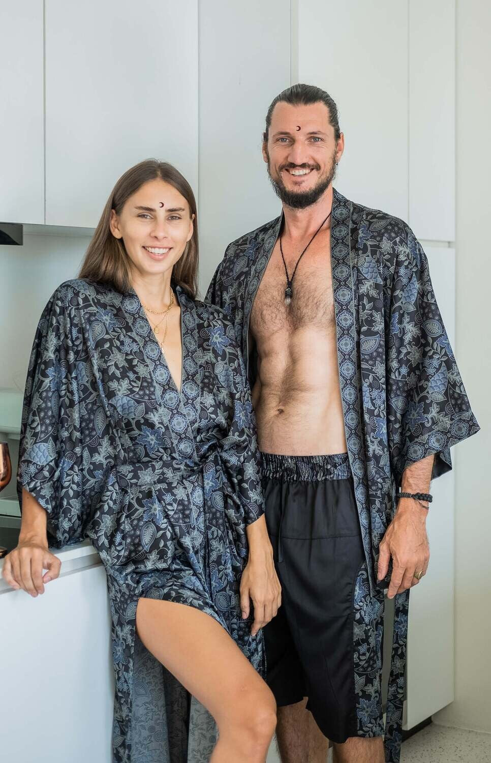 Couple's Kimono Set His and Hers Moon - My Store