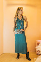 Sleep midi dress Deep Ocean - My Store