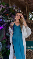 Sleep midi dress Deep Ocean - My Store