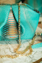 Snake bag Green&Gold - My Store