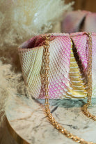 Snake bag Pink&Gold - My Store