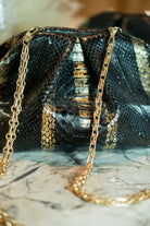 Snake bag Black&Gold - My Store