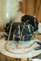 Snake bag Black&Gold - My Store