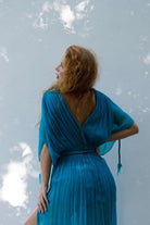 Silk Moon dress - Turquoise Serenade - My Store