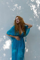 Silk Moon dress - Turquoise Serenade - My Store