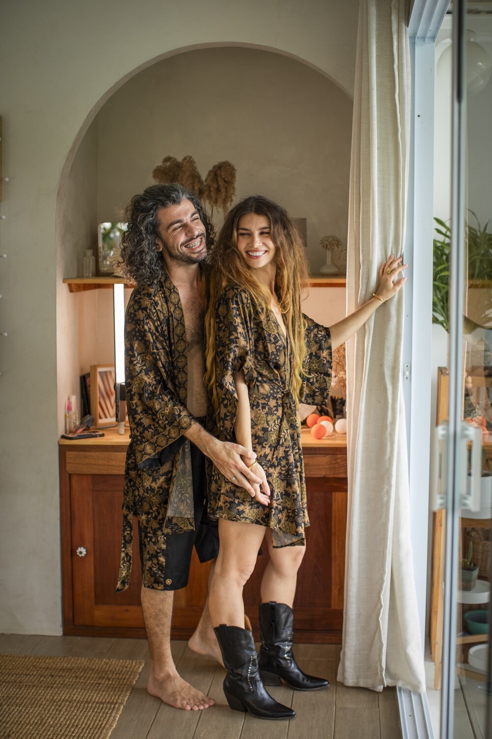 Couple's Kimono Set His and Hers Sun - My Store