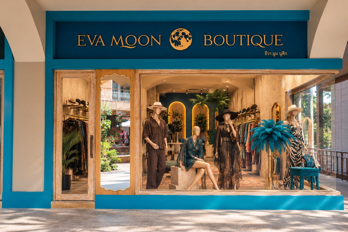 EVA MOON Boutique storefront at Blue Tree, Phuket